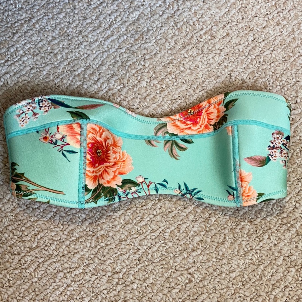 Floral Bikini Top by Triangl Swimwear